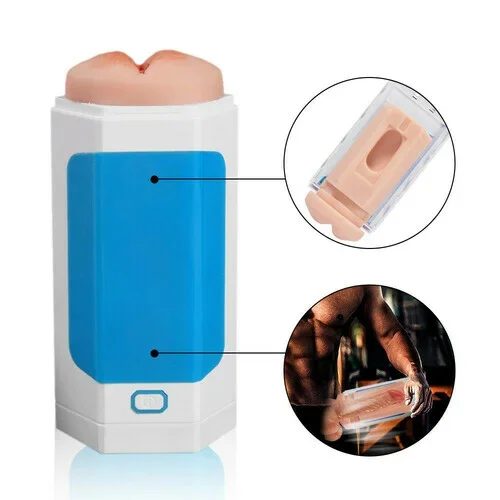 10-SpeedRechargeable Male Masturbator Cup