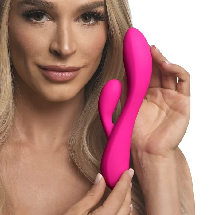10X Flexible Silicone Rabbit – Pink