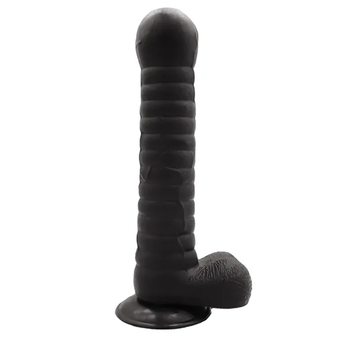 27cm Dildo no Vibrator Sex Toy Saugnapf Penis Anal PVC 3D Adern Hoden