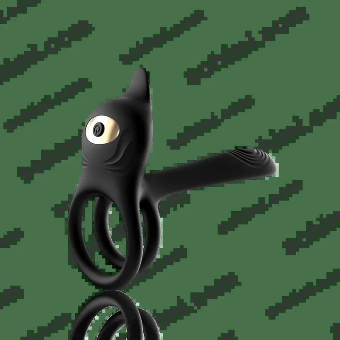 3 in 1 Multifunctional Penis Cock Ring with 10 Vibrating Modes
