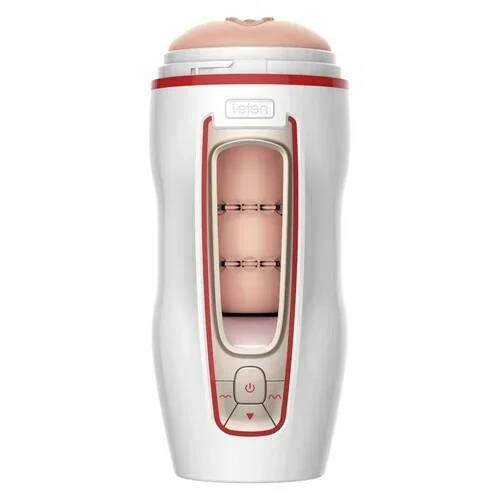 49 Vibration Modes Full Automatic Piston Male Masturbator Realistic Vagina
