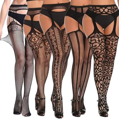 5 Pairs Fishnet Set