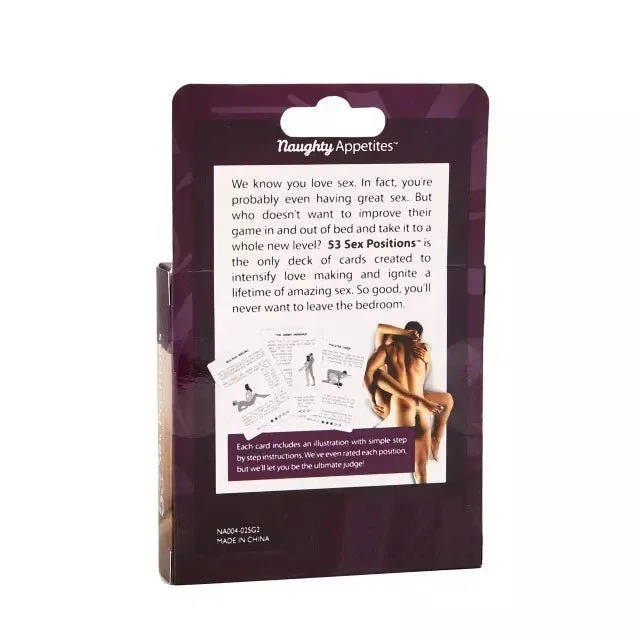 53 Sex Positions Card Game