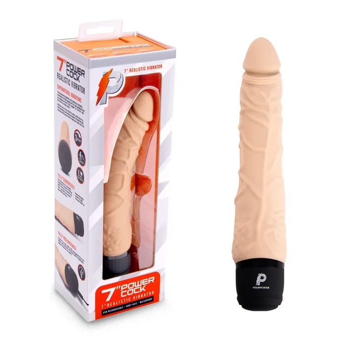 7″ Realistic Vibrator Nude