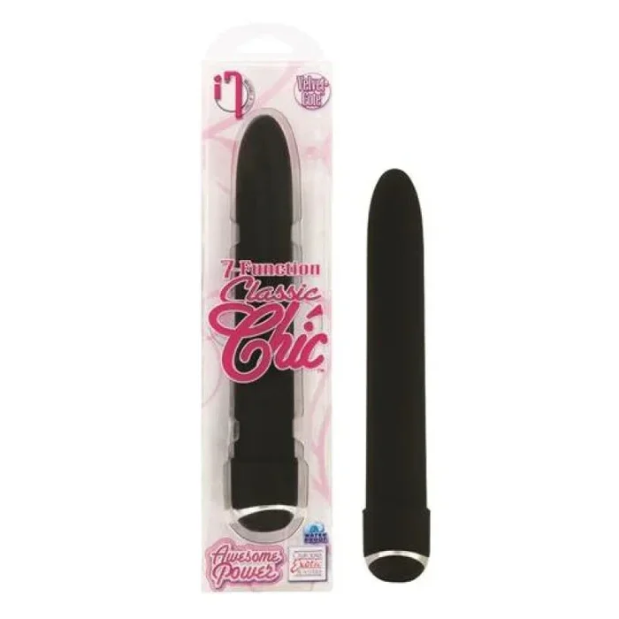 7 Function Classic Chic 6 Inches Vibe – Black