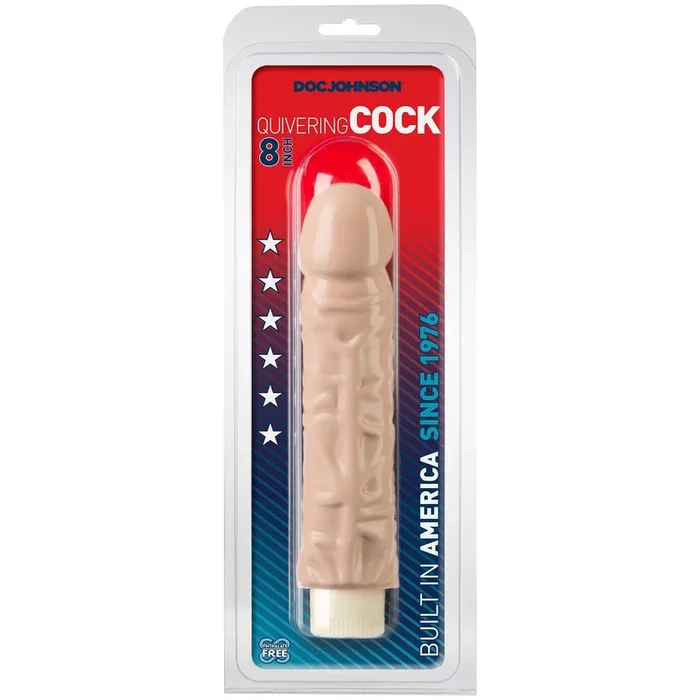 7 Inch Quivering Cock Vibrator Sleeve – Doc Johnson