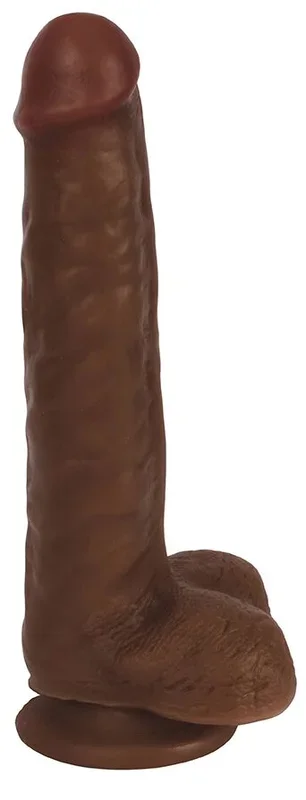 8 Inch Slim Dong With Balls – Vanilla