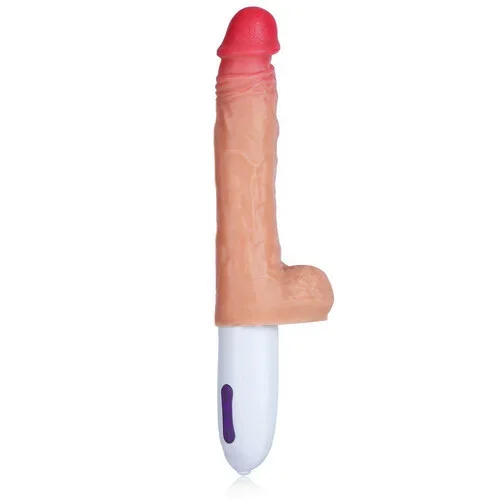 8 Thrusting 8 Vibration Heating Realistic Dildo