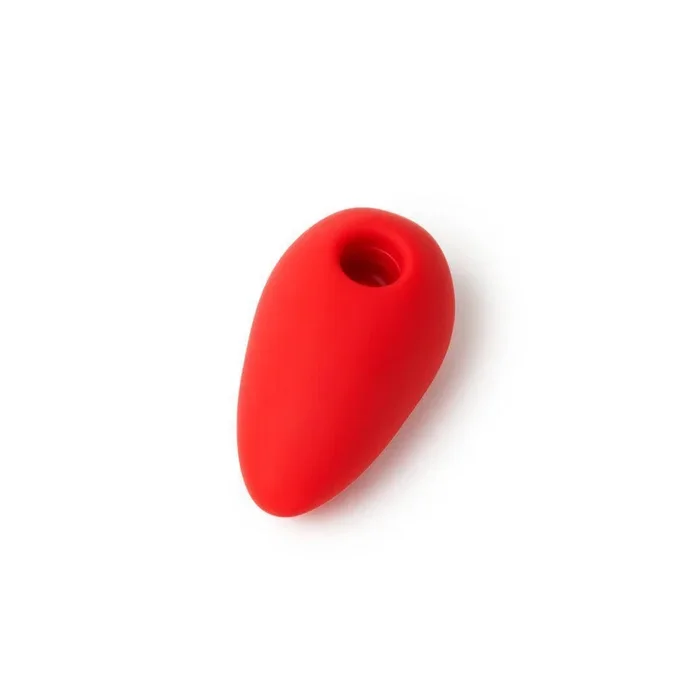 “Mini Coco” lay-on vibrator made of medical silicone (red)