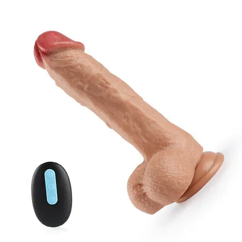 9.4 Inches Wireless Vibrating Dildo