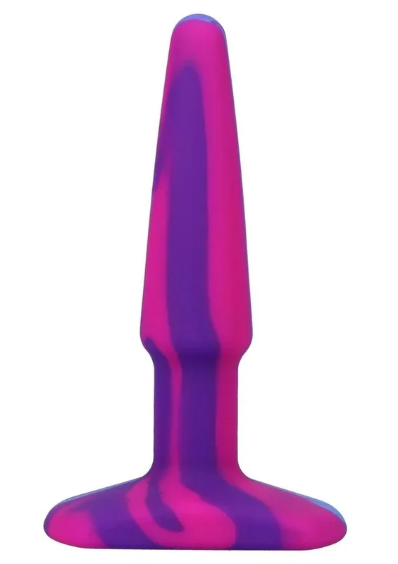 A-Play Groovy Silicone Anal Plug 4in – Fuschia
