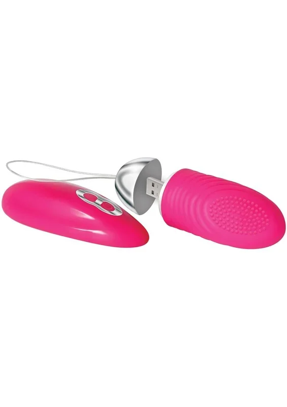 Adam and Eve Turn Me On Rechargeable Silicone Love Bullet with Remote Control