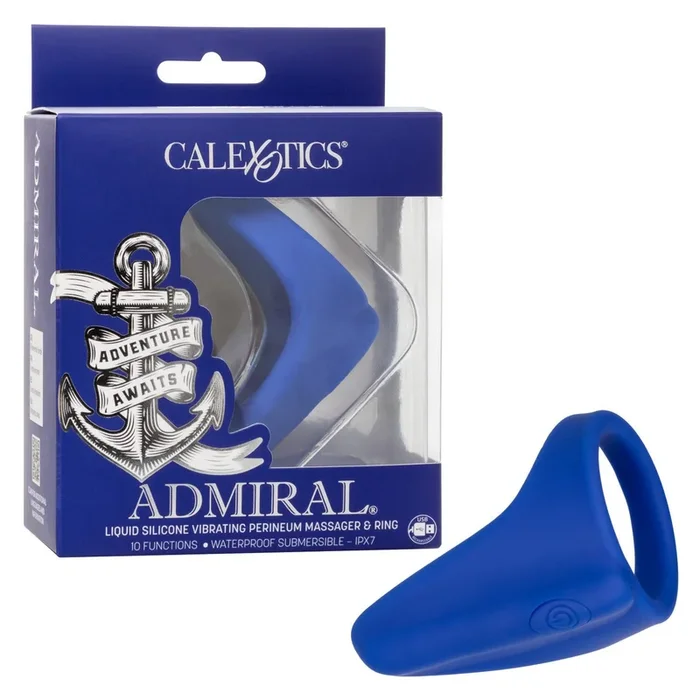 Admiral Vibrating Pernium Ring & Massager Liquid Silicone