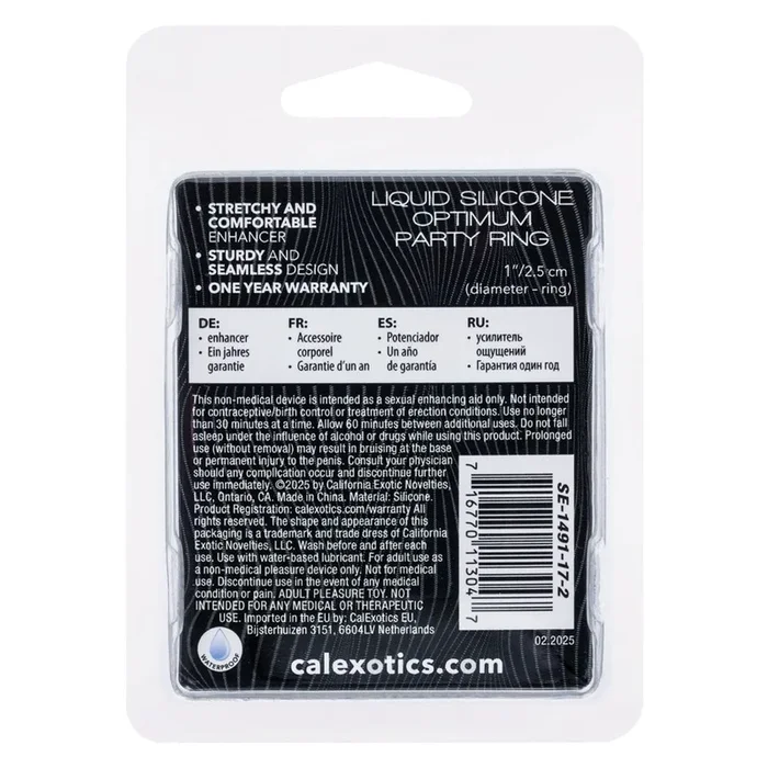 Alpha Liquid Silicone Optimum Party Ring