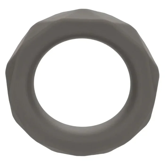 Alpha Liquid Silicone Prolong Prismatic Ring – Gray