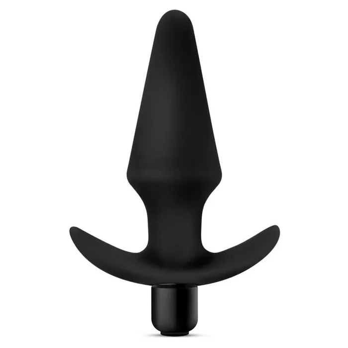 Anal Adventures Platinum By Blush | Black 5-Inch Vibrating Anal Plug