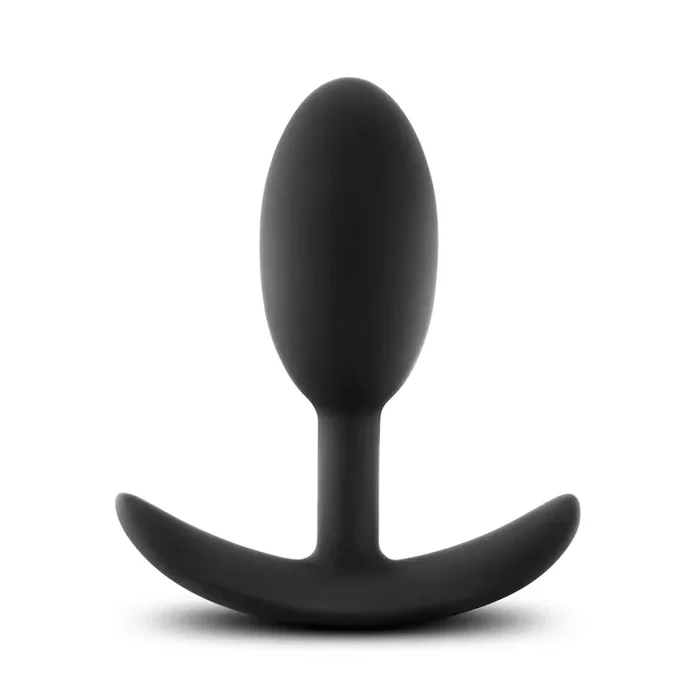 Anal Adventures Vibra Slim Platinum Silicone Butt Plug – Medium