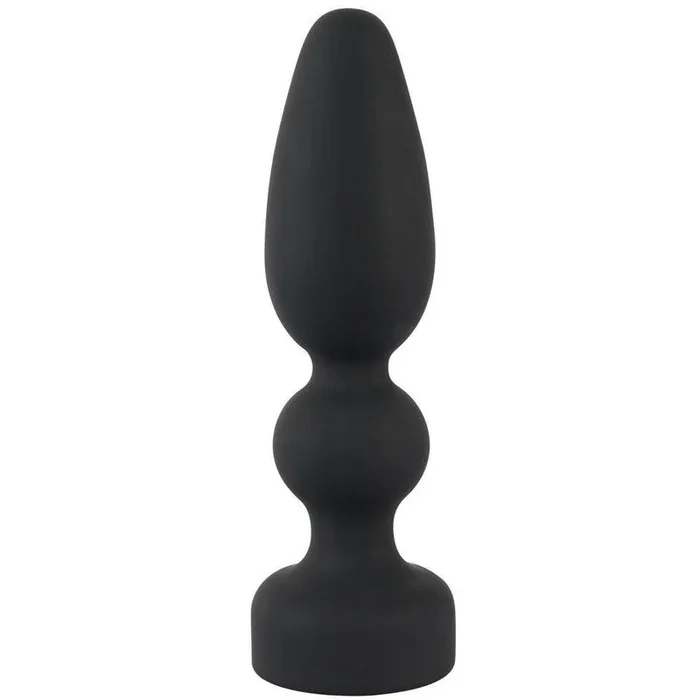 Anal plug “Soft Touch” made of silicone – conical tip 14.5 cm (black)