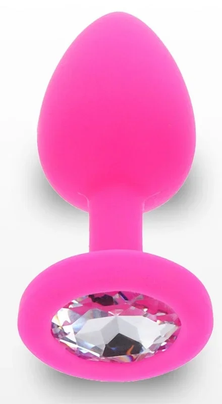 Anal plug Jewel Pink 6 x 2.8 cm