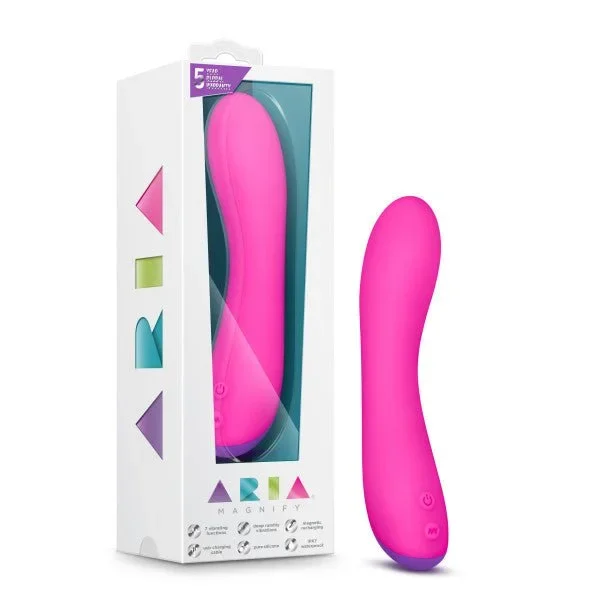 Aria Magnify Fuchsia G-Spot Vibrator by Blush