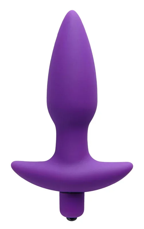 Aria Vibrating Silicone Anal Plug –