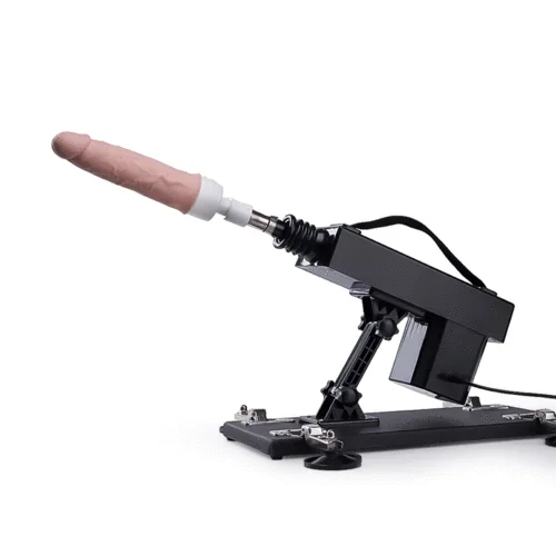 Automatic Thrusting Heating Swinging Vibrating Sex Machine with Dildo and Suction Cup 28 Inch