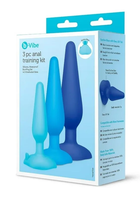 B-Vibe Anal Silicone Training Kit