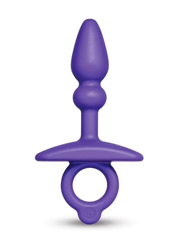 B Vibe Butties Dart Silicone Anal Plug – Purple