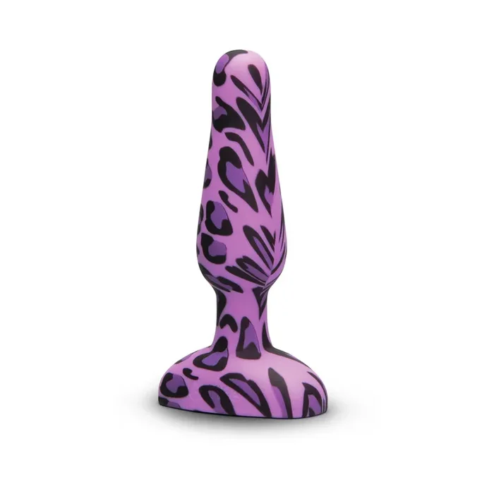 b-Vibe Novice Leopard Print Remote Controlled Vibrating Butt Plug