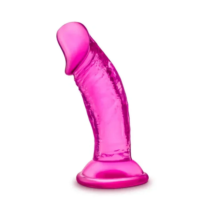B Yours – Sweet n’ Small 4 Inch Dildo With Suction Cup – Pink