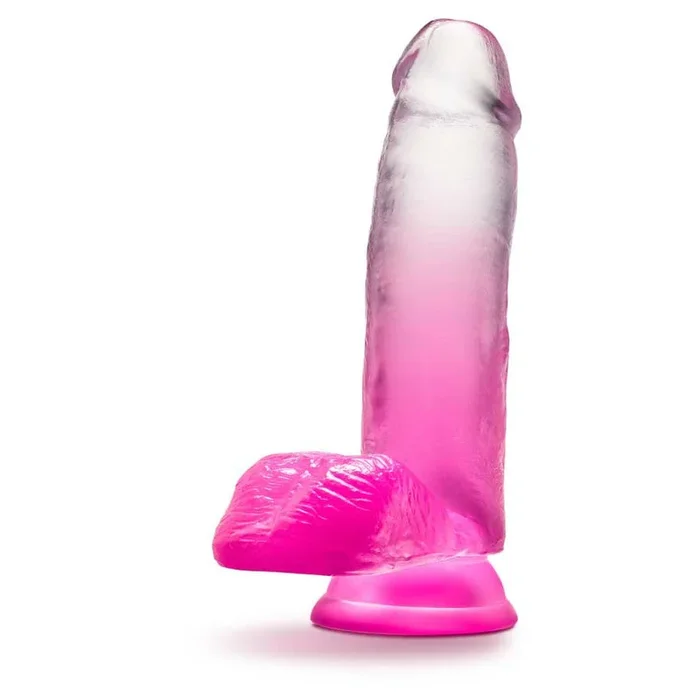 B Yours Sugar Magnolia Realistic 6.75″ Dildo with Balls and Suction Cup Base