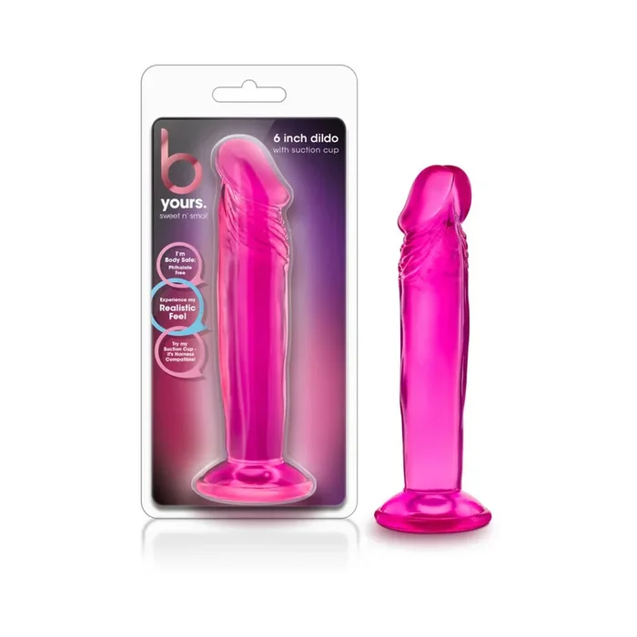 B Yours Sweet n’ Small 6 in. Dildo Pink