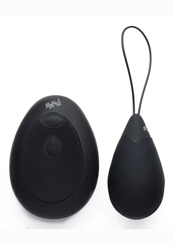 Bang! 10x Rechargeable Silicone Vibrating Egg with Remote Control