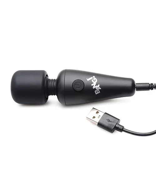 Bang! 10X Vibrating Mini Silicone Wand – Black