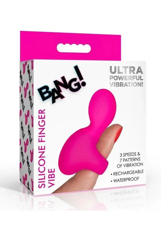 Bang! Silicone Rechargeable Finger Vibe