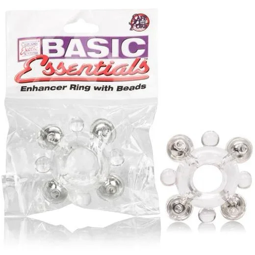 Basic Enhancer Cock Ring With Beads