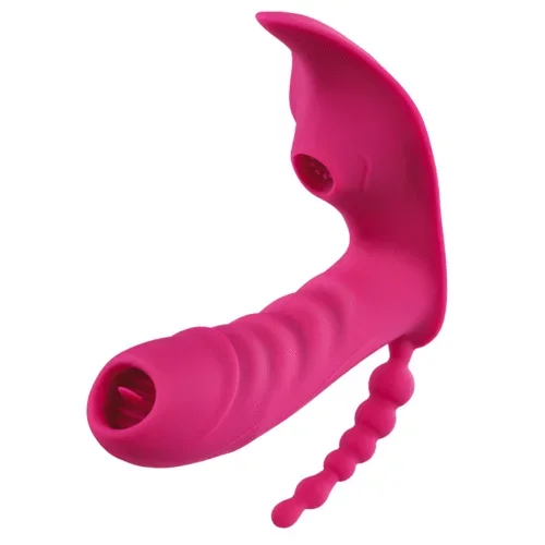 Bestvibe 10 Sucking Heating Vibrating Wearable Clitoral G-spot Anal Bead Vibrator