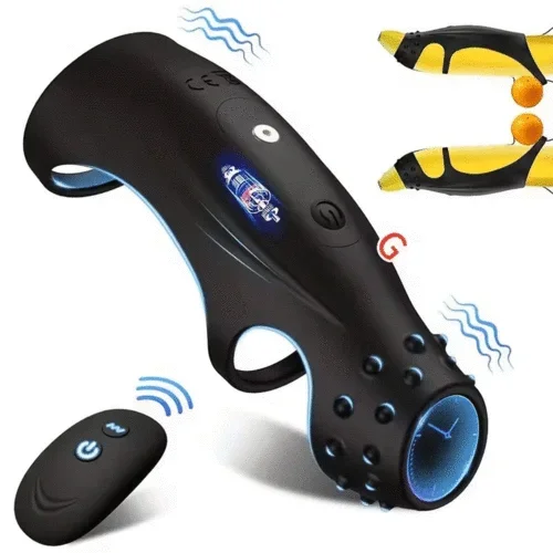 Bestvibe 10 Vibrating Cock Ring with G-spot Stimulation and Remote Control