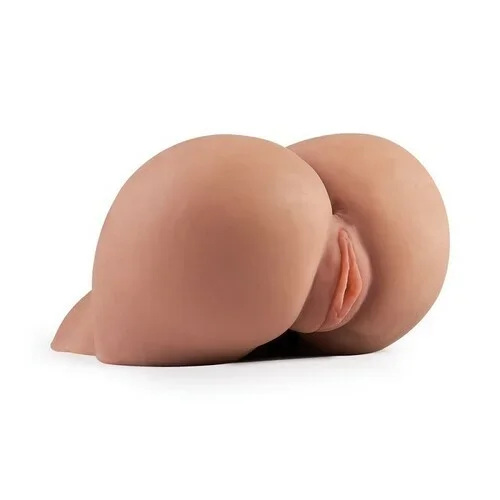 Bestvibe 5.5lb Brunette Hottie Dual Entries Doggy Style Vagina Anus Realistic Butt Masturbator