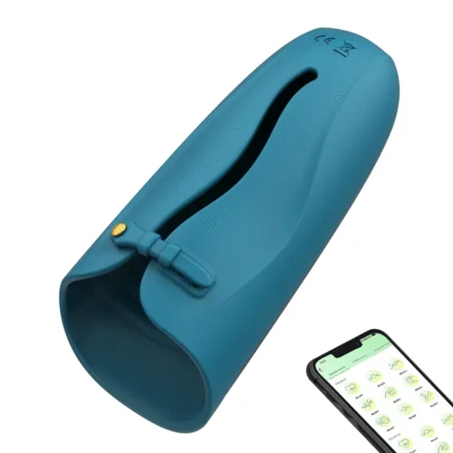 Bestvibe Belt Design Pulsing Slapping Vibration APP Control Male Masturbator Penis Vibrator Trainer