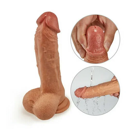 Bestvibe Big Vibrating Remote Control Realistic Dildo 8.85 Inch