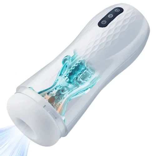 Bestvibe Phantom Pleasure 5 Suction 10 Vibration 3-Language Voice Masturbator With Heated Base Male Sex Toys
