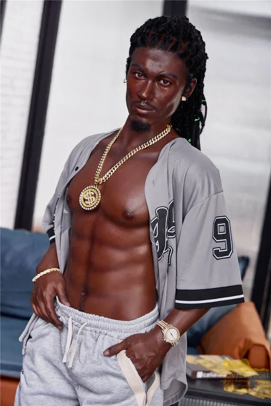 Bill 170cm(5ft7) Ebony Silicone Male Sex Doll – IronTech Doll®