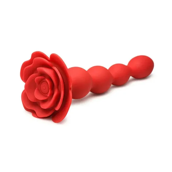 Bloomgasm Rose Twirl Rechargeable Silicone Rotating Anal Beads