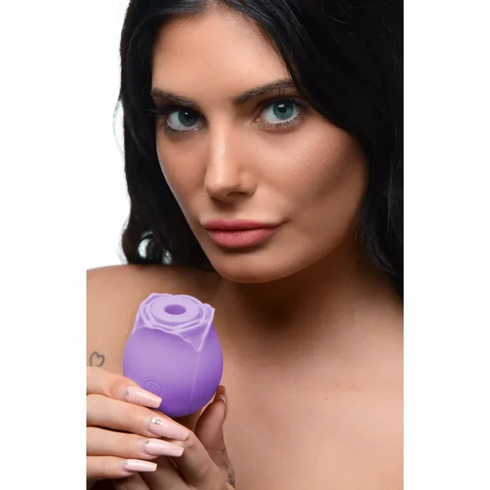 Bloomgasm Wild Rose 10X Suction Clit Stimulator – Purple