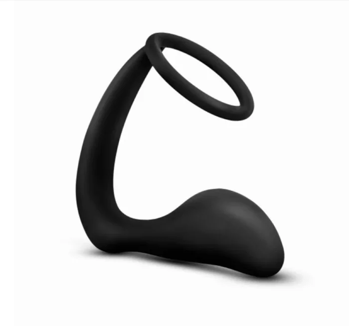 Blush Anal Aventures Platinum Silicone Butt Plug & Cock Ring