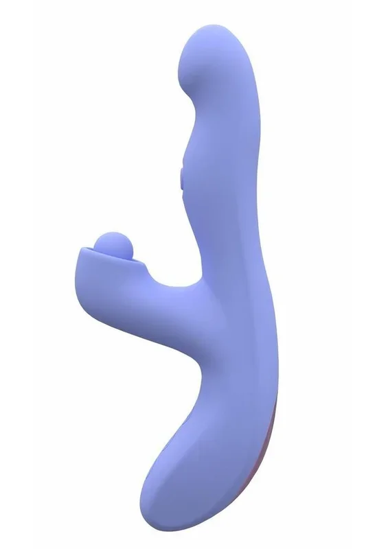 Blush Collection Simone Rechargeable Silicone Tapping Rabbit Vibrator