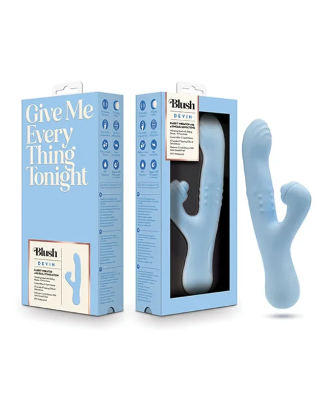 Blush Devin G-Spot Vibrator – Blue