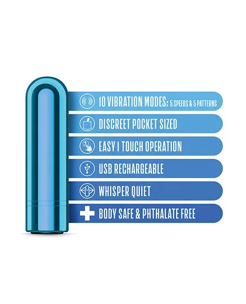 Blush Kool Vibes Mini Rechargeable Bullet – Blueberry