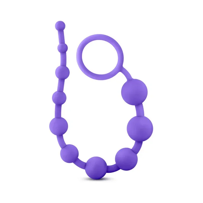 Blush Luxe Silicone Anal Beads